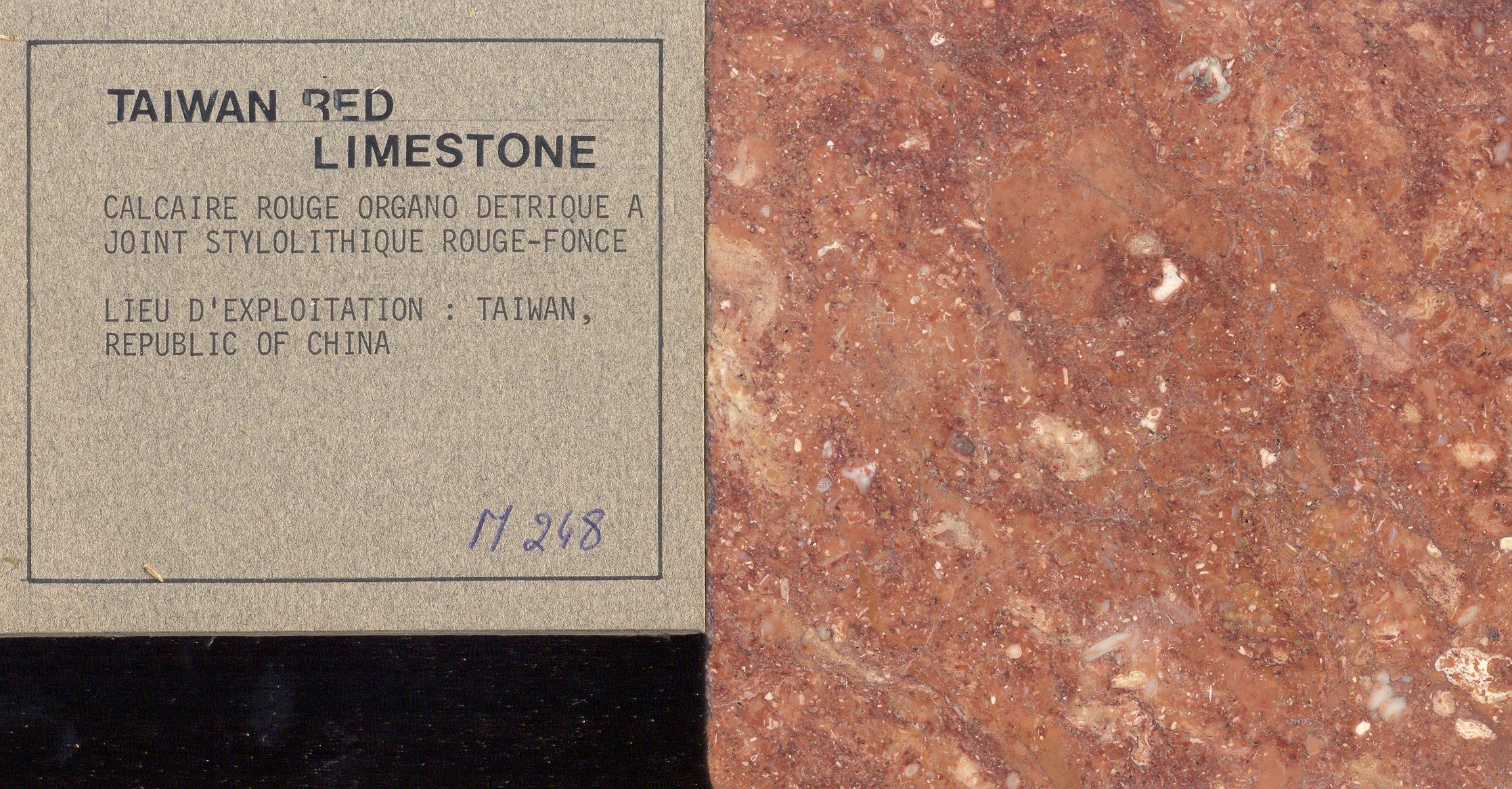 Taiwan Red Limestone M248