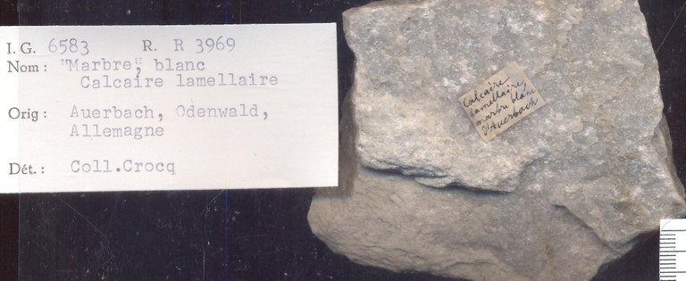 Auerbach calcaire lamellaire RR3969
