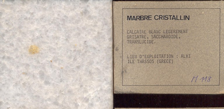 Blanc Cristallin Greece M118
