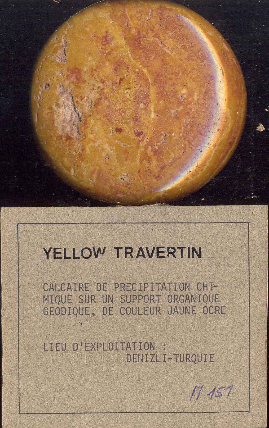 Yellow Travertin M151