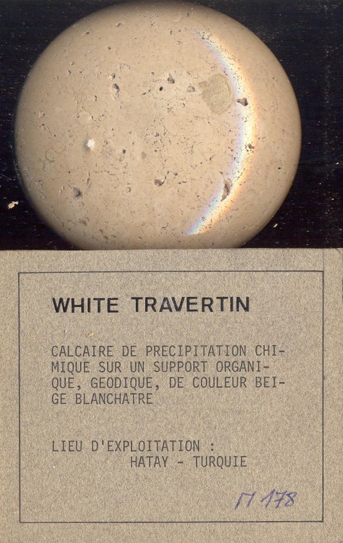 White Travertin M178
